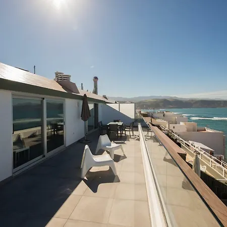 Fantastico Atico En Primera Linea De Playa Appartement Las Palmas de Gran Canaria