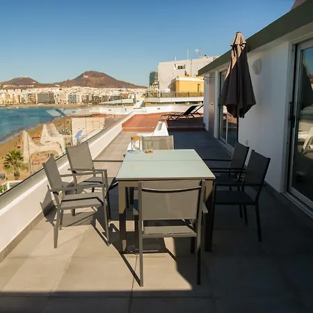 Fantástico ático En Primera Línea De Playa Apartamento Las Palmas de Gran Canaria